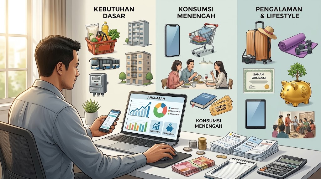Pengaruh Tingkat Pendapatan Terhadap Perubahan Pola Konsumsi Masyarakat
